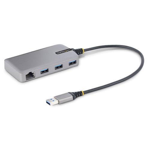 3-Port USB Hub w/ GbE Ethernet Adapter 3-Port USB Hub w/ GbE Ethernet Adapter